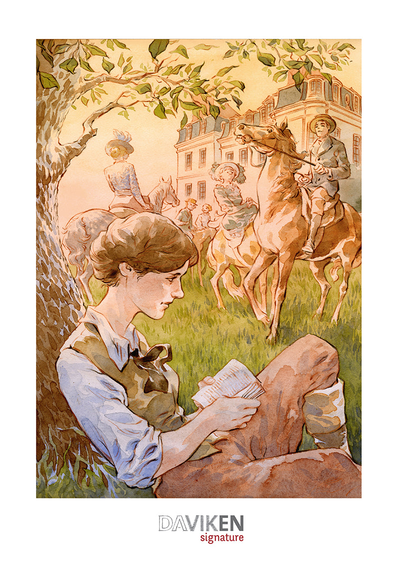 Leinwandbild "Die Dächer von Brest" von Gildas Java