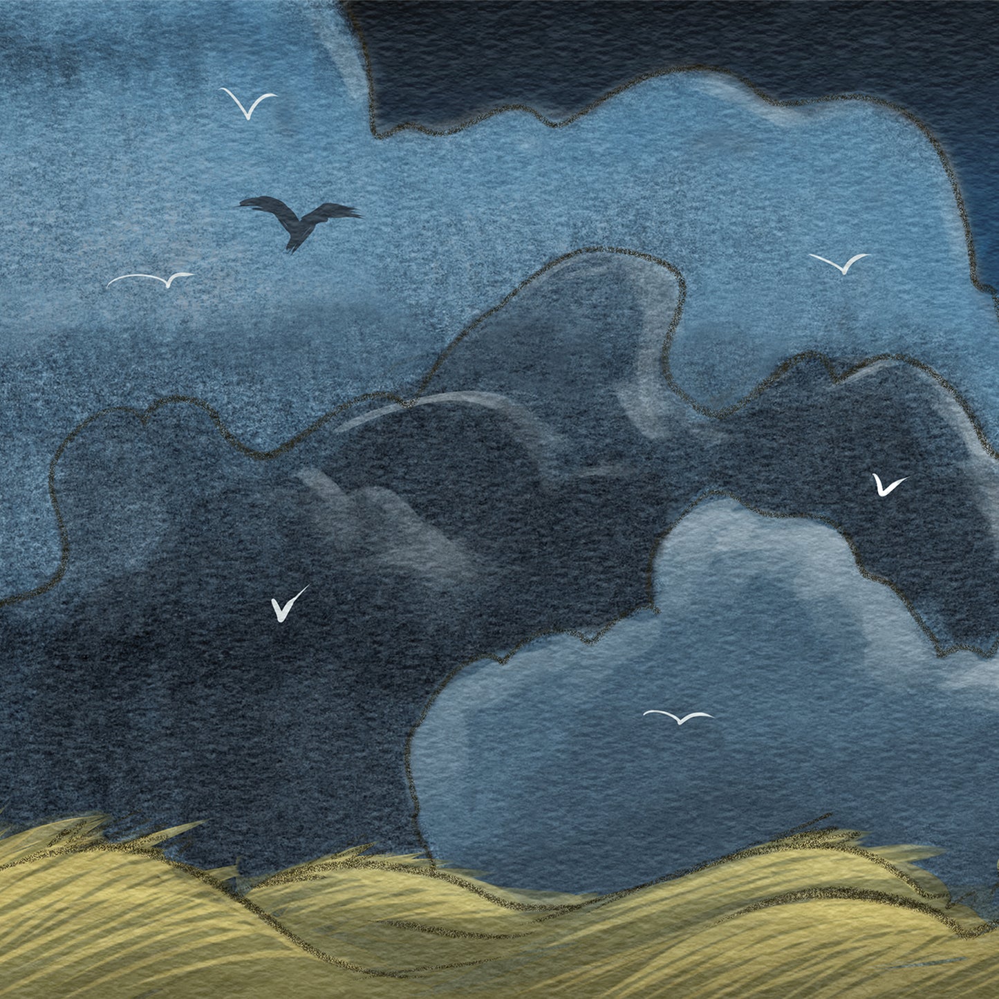 Tirage sur toile "Le phare" par Blÿnt