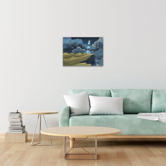 Tirage sur toile "Le phare" par Blÿnt