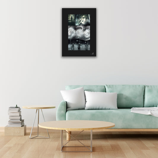 Tirage d'art "Les Gabineries - planche 08" par Gildas Java et Briac