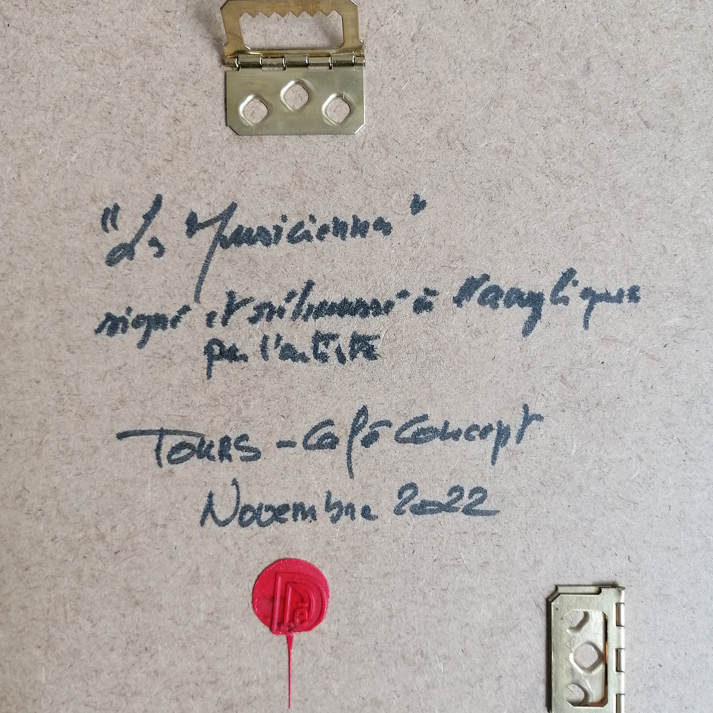 Original "Les musiciennes" par Gildas Java