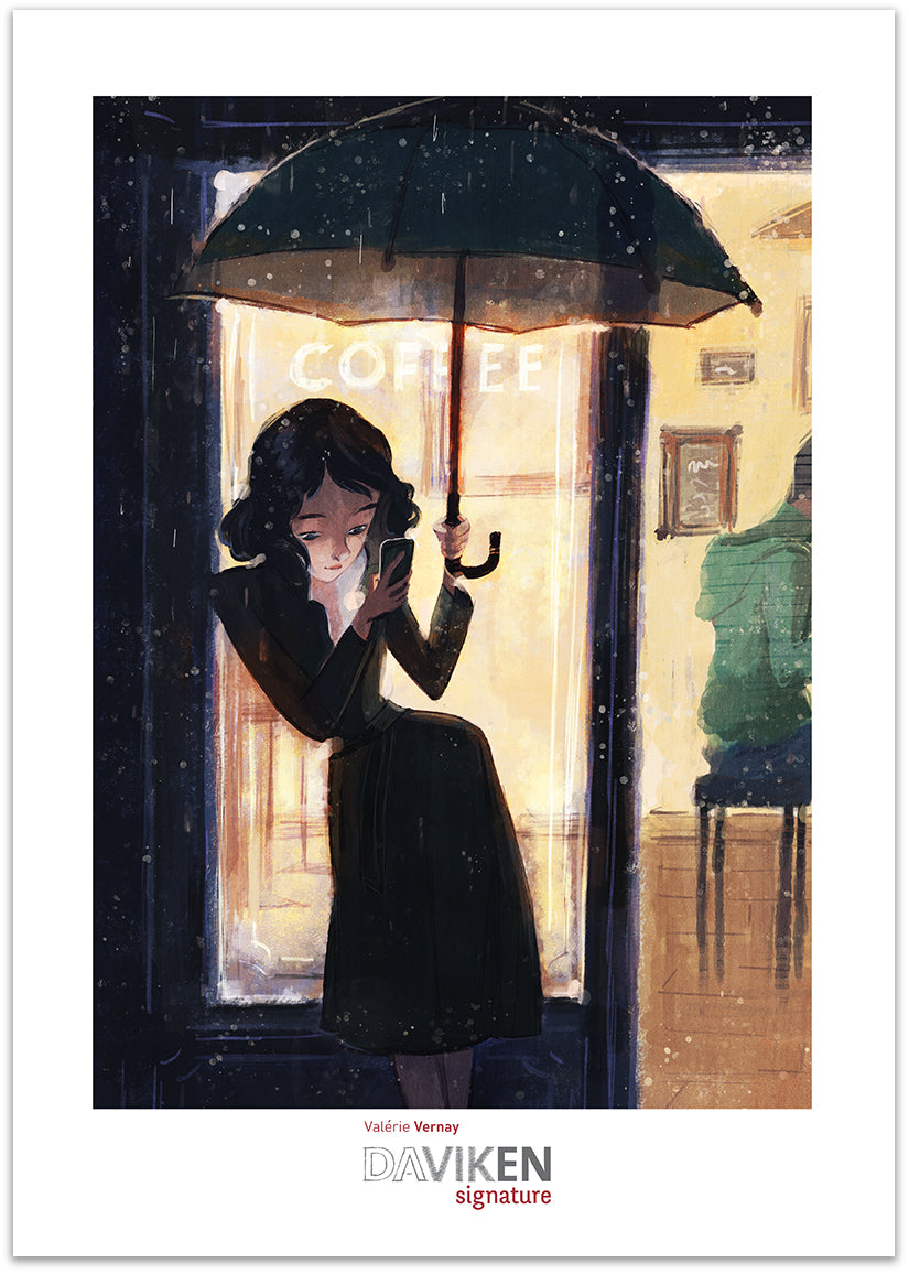 Tirage sur dibond "Smartphone" par Valérie Vernay