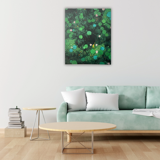 Original "La reinette jaune" par Vincent Froissard