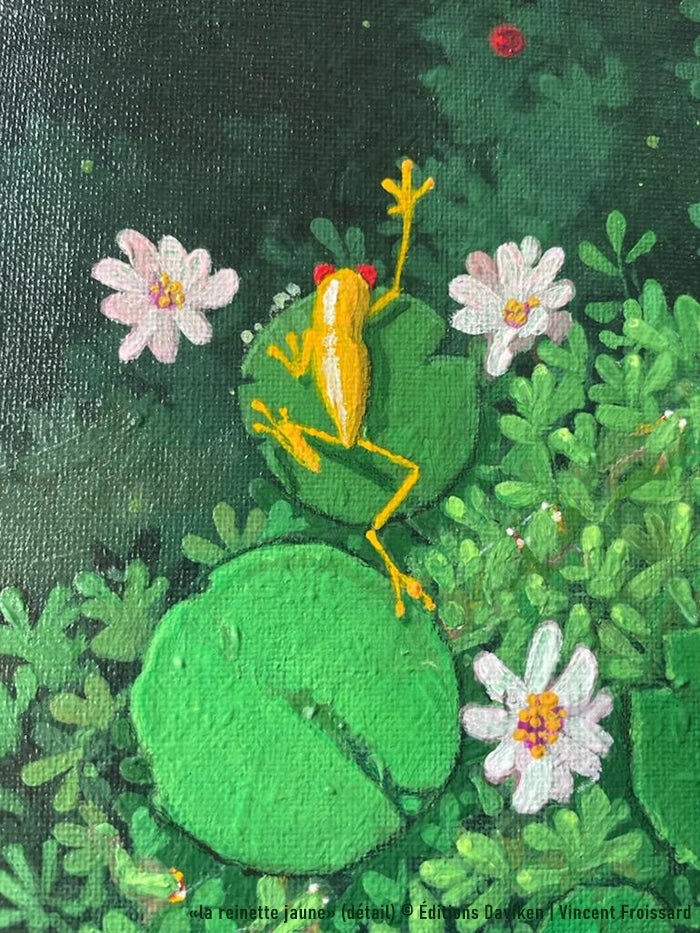 Original "La reinette jaune" par Vincent Froissard