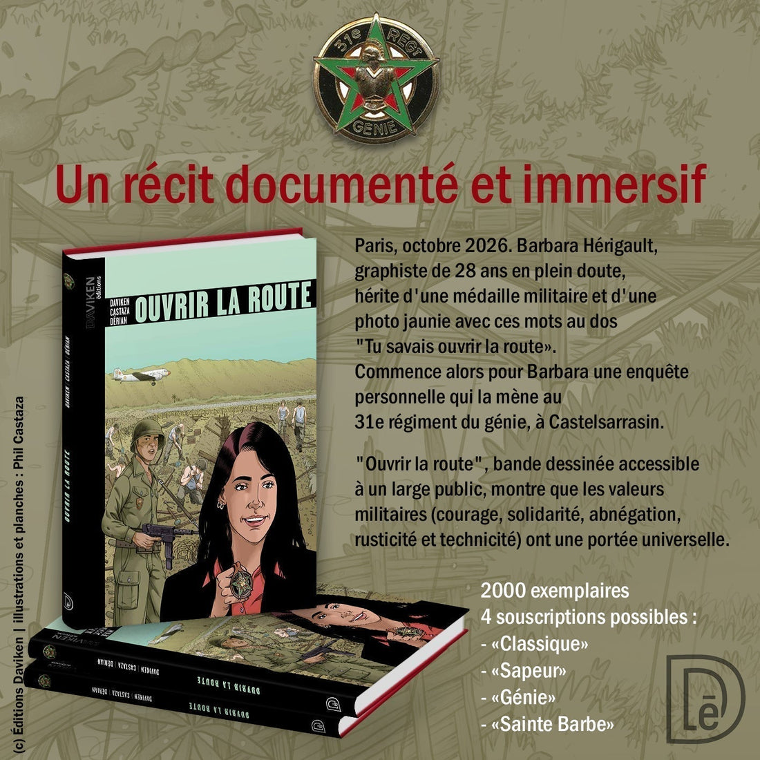 Réservez dès maintenant "Ouvrir la route"