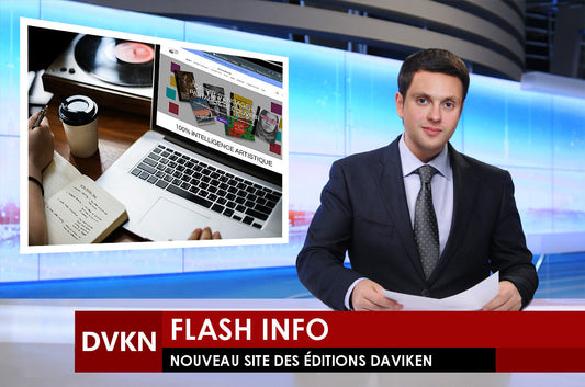 Le site des Éditions Daviken se réinvente