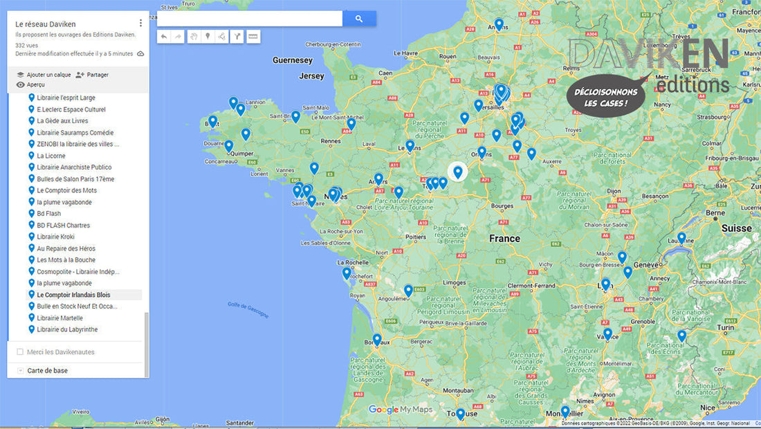 Le réseau Daviken : des libraires et des lecteurs passionnés !