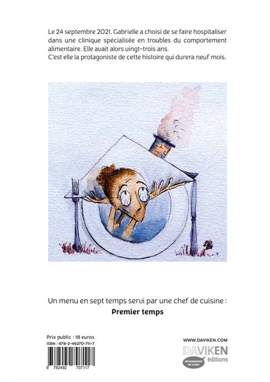 PRECOMMANDE : Chère Anorexie, | 1er Temps : Entrèe (Camille Fougereau)