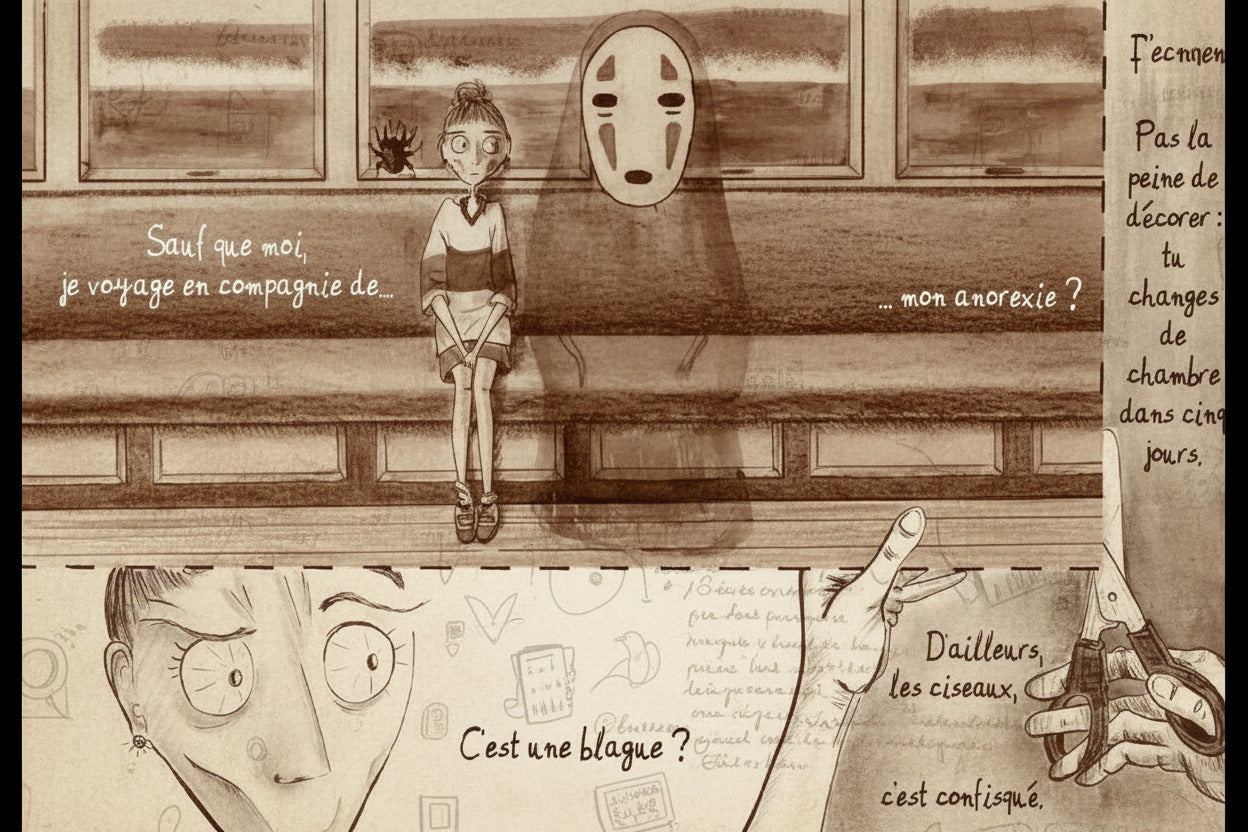 PRECOMMANDE : Chère Anorexie, | 1er Temps : Entrèe (Camille Fougereau)