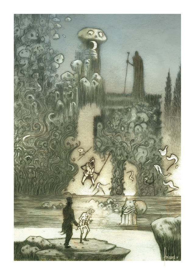 Mines et une nuit par Vincent Froissard - case du Dernier voyage d'Alexandre de Humbolt
